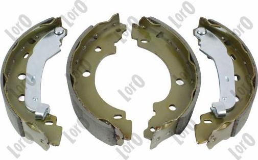 ABAKUS 231-05-016 - Bremžu loku komplekts www.autospares.lv