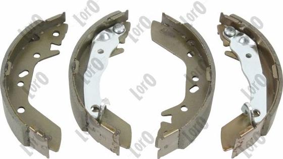 ABAKUS 231-05-086 - Bremžu loku komplekts www.autospares.lv