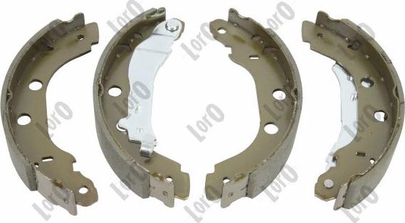 ABAKUS 231-05-080 - Bremžu loku komplekts www.autospares.lv