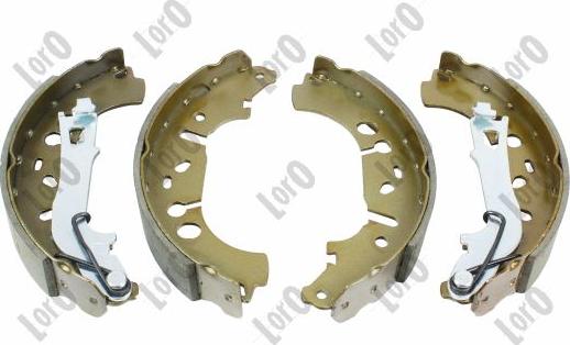 ABAKUS 231-05-025 - Brake Shoe Set www.autospares.lv