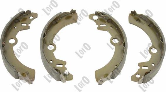 ABAKUS 231-05-077 - Bremžu loku komplekts www.autospares.lv