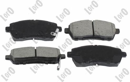 ABAKUS 231-01-046 - Bremžu uzliku kompl., Disku bremzes www.autospares.lv