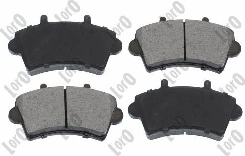 ABAKUS 231-01-087 - Bremžu uzliku kompl., Disku bremzes www.autospares.lv