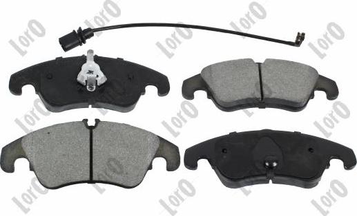 ABAKUS 231-01-115 - Bremžu uzliku kompl., Disku bremzes www.autospares.lv