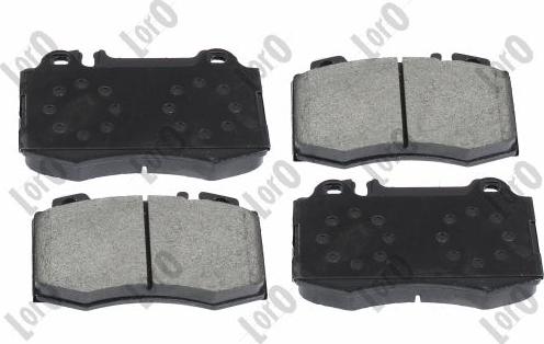 ABAKUS 231-01-111 - Bremžu uzliku kompl., Disku bremzes www.autospares.lv