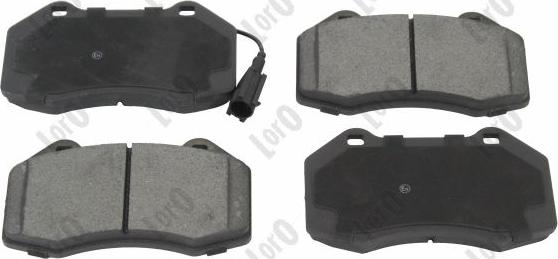 ABAKUS 231-01-316 - Bremžu uzliku kompl., Disku bremzes www.autospares.lv