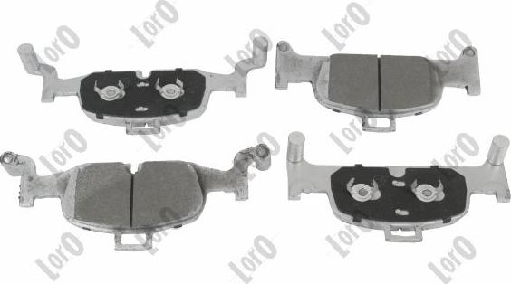 ABAKUS 231-01-298 - Bremžu uzliku kompl., Disku bremzes www.autospares.lv