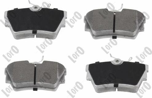 ABAKUS 231-02-009 - Brake Pad Set, disc brake www.autospares.lv