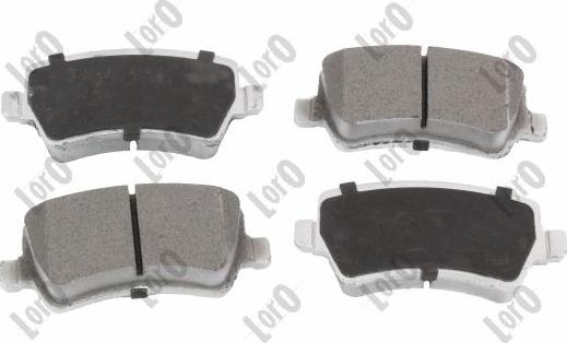 ABAKUS 231-02-072 - Bremžu uzliku kompl., Disku bremzes www.autospares.lv