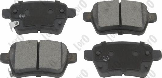 ABAKUS 231-02-162 - Bremžu uzliku kompl., Disku bremzes www.autospares.lv