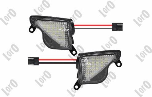 ABAKUS L48-420-001LED - Sānu apgaismojums, Ārējais atpakaļskata spogulis www.autospares.lv