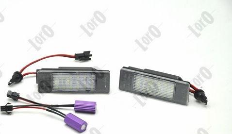 ABAKUS L54-210-0002LED - Numurzīmes apgaismojuma lukturis www.autospares.lv