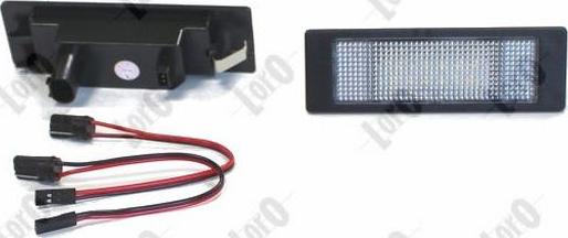 ABAKUS L04-210-0001LED - Numurzīmes apgaismojuma lukturis www.autospares.lv