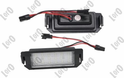 ABAKUS L19-210-0006LED - Numurzīmes apgaismojuma lukturis www.autospares.lv