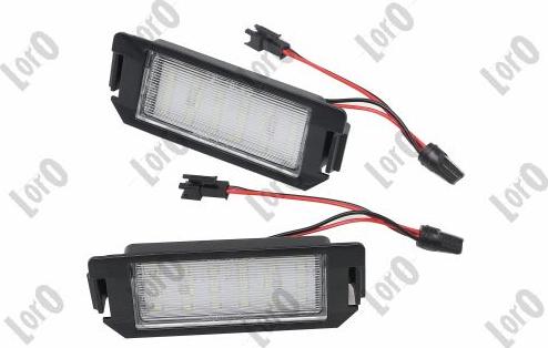 ABAKUS L19-210-0006LED - Numurzīmes apgaismojuma lukturis www.autospares.lv