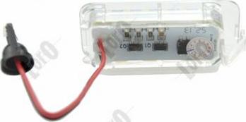 ABAKUS L17-210-0003LED - Numurzīmes apgaismojuma lukturis www.autospares.lv