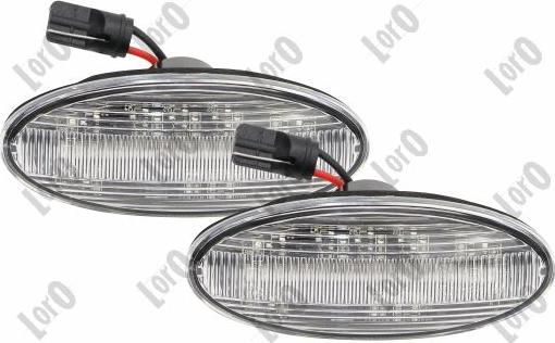 ABAKUS L35-140-001LED-D - Pagriezienu signāla lukturu komplekts www.autospares.lv