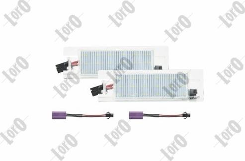 ABAKUS L37-210-0003LED - Numurzīmes apgaismojuma lukturis www.autospares.lv