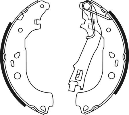 ABE C0C021ABE - Bremžu loku komplekts autospares.lv