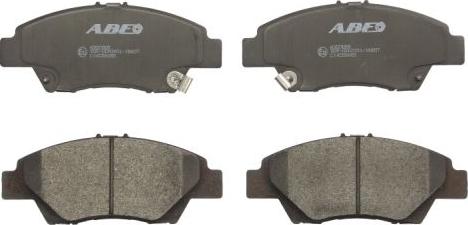 ABE C14056ABE - Brake Pad Set, disc brake www.autospares.lv