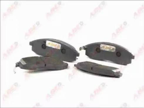 ABE C15045ABE - Brake Pad Set, disc brake www.autospares.lv