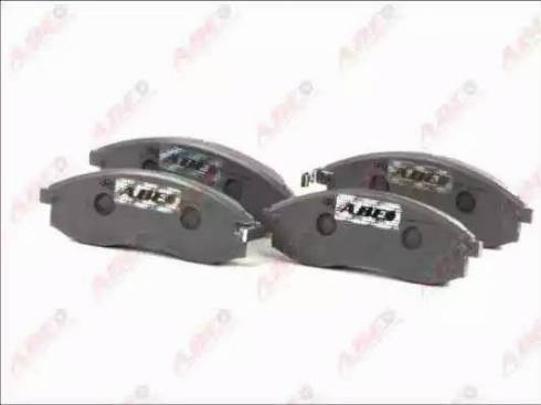 ABE C15045ABE - Brake Pad Set, disc brake www.autospares.lv