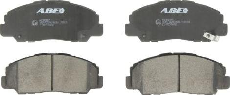 ABE C16007ABE - Brake Pad Set, disc brake www.autospares.lv