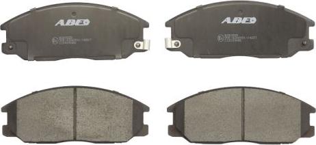 ABE C10509ABE - Brake Pad Set, disc brake www.autospares.lv