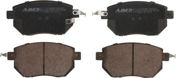 ABE C11093ABE - Brake Pad Set, disc brake www.autospares.lv