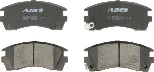 ABE C11049ABE - Brake Pad Set, disc brake www.autospares.lv