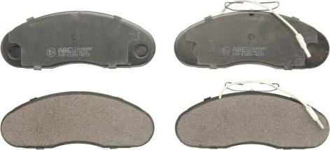 ABE C11046ABE - Brake Pad Set, disc brake www.autospares.lv