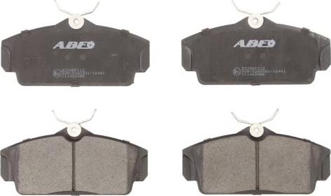 ABE C11062ABE - Bremžu uzliku kompl., Disku bremzes www.autospares.lv