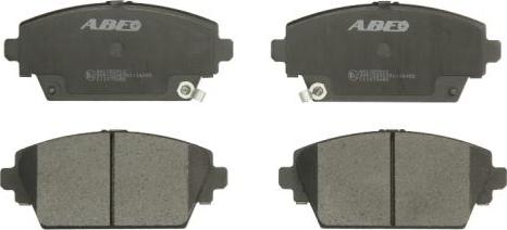 ABE C11070ABE - Brake Pad Set, disc brake www.autospares.lv