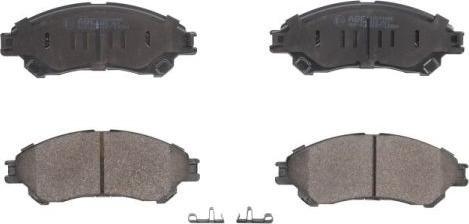 ABE C18024ABE - Brake Pad Set, disc brake www.autospares.lv