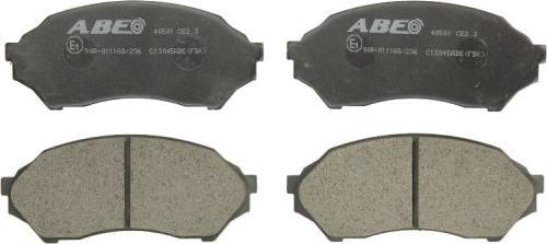 ABE C13045ABE - Bremžu uzliku kompl., Disku bremzes www.autospares.lv