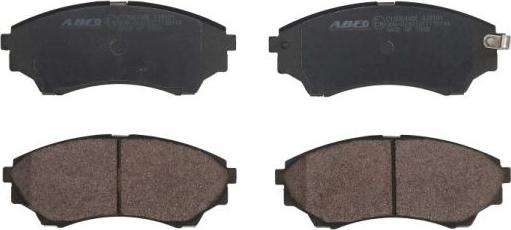 ABE C13064ABE - Brake Pad Set, disc brake www.autospares.lv