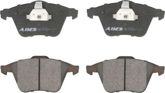 ABE C13065ABE - Тормозные колодки, дисковые, комплект www.autospares.lv