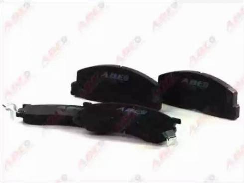 ABE C12059ABE - Brake Pad Set, disc brake www.autospares.lv