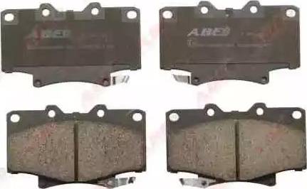 ABE C12055ABE - Bremžu uzliku kompl., Disku bremzes www.autospares.lv