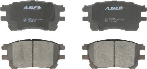 ABE C12114ABE - Brake Pad Set, disc brake www.autospares.lv