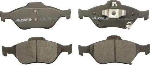 ABE C12118ABE - Brake Pad Set, disc brake www.autospares.lv