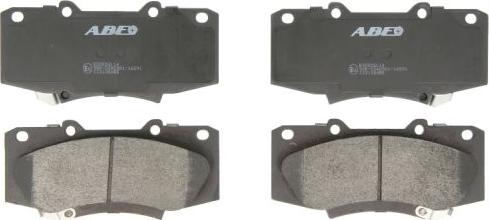 ABE C12136ABE - Brake Pad Set, disc brake www.autospares.lv