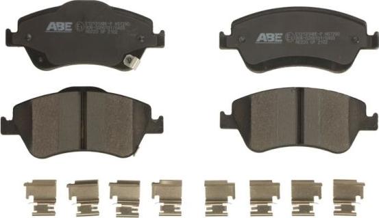 ABE C12131ABE-P - Brake Pad Set, disc brake www.autospares.lv