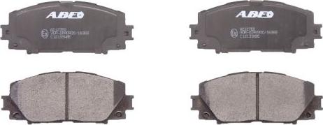 ABE C12133ABE - Brake Pad Set, disc brake www.autospares.lv