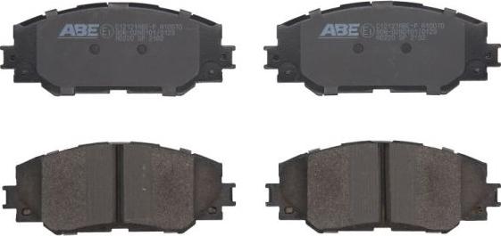 ABE C12121ABE-P - Bremžu uzliku kompl., Disku bremzes www.autospares.lv