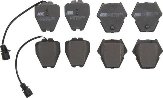 ABE C1A049ABE-P - Brake Pad Set, disc brake www.autospares.lv