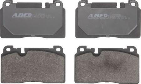 ABE C1A055ABE - Bremžu uzliku kompl., Disku bremzes www.autospares.lv