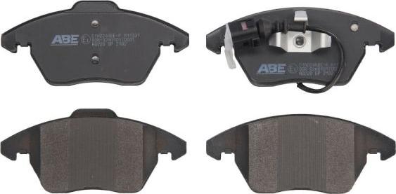 ABE C1A024ABE-P - Bremžu uzliku kompl., Disku bremzes www.autospares.lv