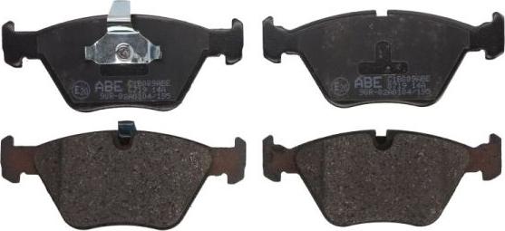 ABE C1B009ABE - Brake Pad Set, disc brake www.autospares.lv