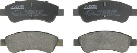 ABE C1C000ABE - Brake Pad Set, disc brake www.autospares.lv